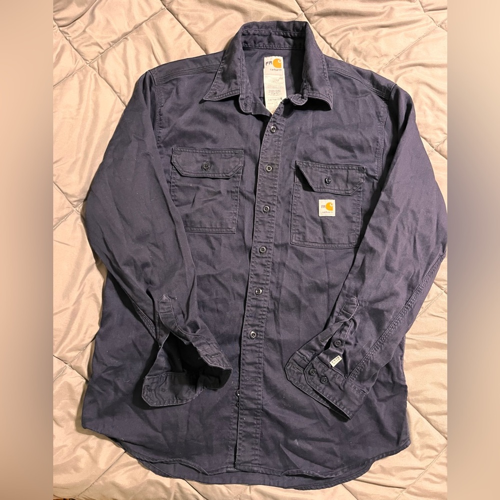 FR Carhartt men’s button down shirt